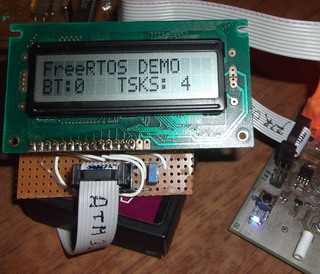 Multiple FreeRTOS tasks on AVR