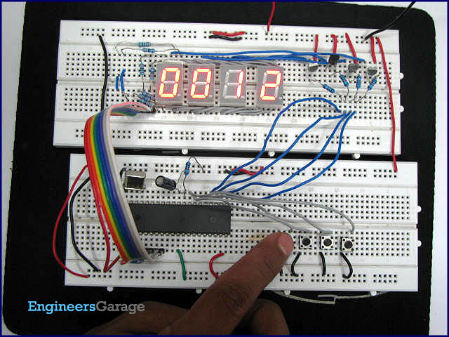 ELECTRONIC VOTING MACHINE USING 8051 MICROCONTROLLER PDF Circuit Diagram