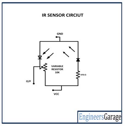 Circuit Diagram of IR Sensor Module