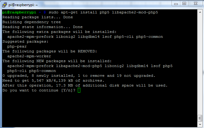 Installing PHP5 to process PHP files in Apache Installing PHP5 to process PHP files in Apache