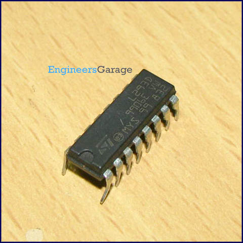 L293D Motor Driver IC Image