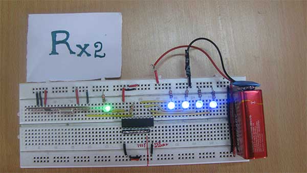 Controlling Multiple RF Receivers by Universal RF Transmitter