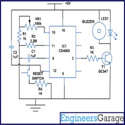 Circuit Diagram For Electronic Timer Circuit