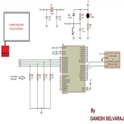 Circuit Diagram for Digital Magic Slate