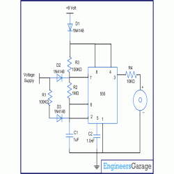 Power Failure Alarm With High Sound Circuit Diagram - Circuit Diagram For Power Failure Alarm - Power Failure Alarm With High Sound Circuit Diagram