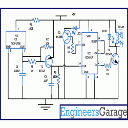 Car Remote Key Circuit Diagram