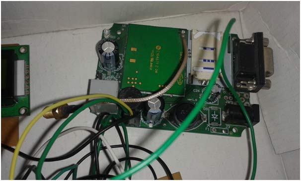 Image of GSM GPRS Module used in Intelligent Letter Box