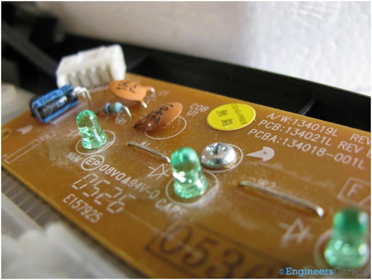 Computer keyboard circuitry