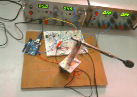 Prototype of Sound Following Smart Microphone Prototype of Sound Following Smart Microphone