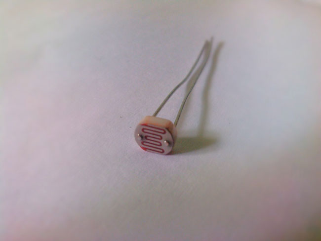 Typical Image of Light Dependant Resistor (LDR) Typical Image of Light Dependant Resistor (LDR)