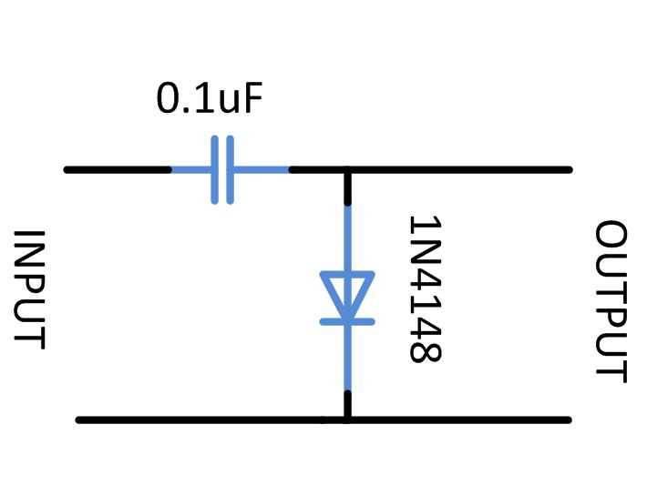 Negative Clamper Circuit Diagram
