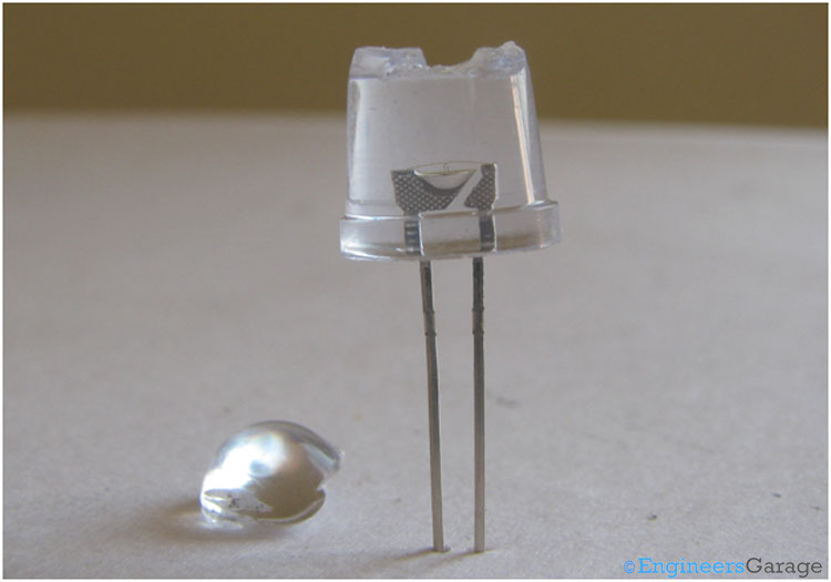 Image of Epoxy Glass Case of LED Image of Epoxy Glass Case of LED