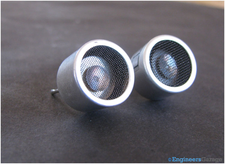 Image of Ultrasonic Transmitter and Receiver Image of Ultrasonic Transmitter and Receiver