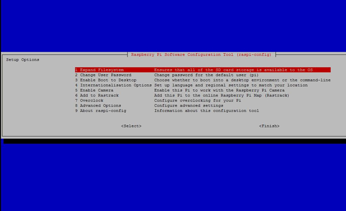Ubuntu filesystem expands in SD card for Configuration 1 Ubuntu filesystem expands in SD card for Configuration 1