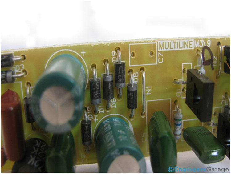 Electronic Ballast Full Wave Rectifier