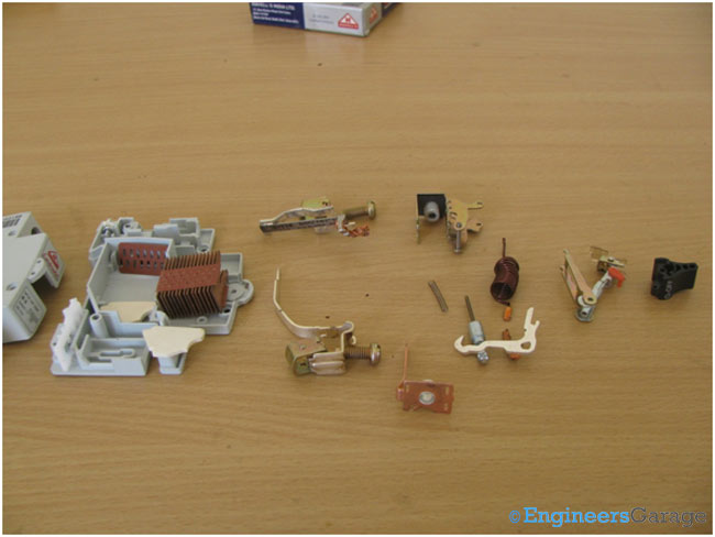 Parts of a MCB