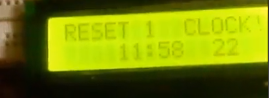 89c51 microcontroller digital clock