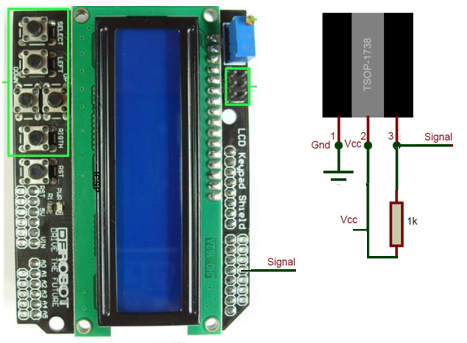 Arduino IR(infrared) sensor interface