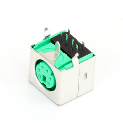 6 Pin Mini DIN Female Connector Plug For PS2 Interface