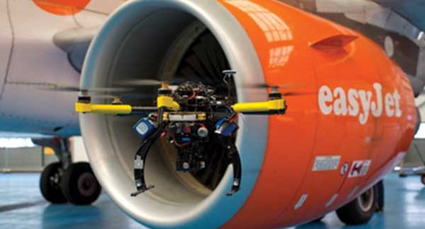 Drones in Aircraft Inspection