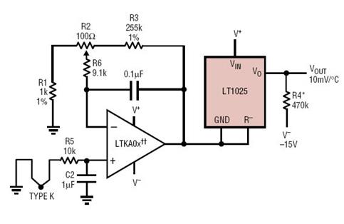 A Figure Illustrating Architecture of Voltage Signal Based Sensors