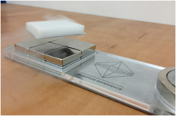 A Representation Image Capturing Science of Quantum Levitation