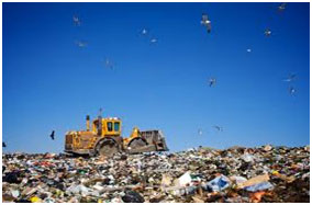 A Representational Image of Land Filling used for Waster Disposal