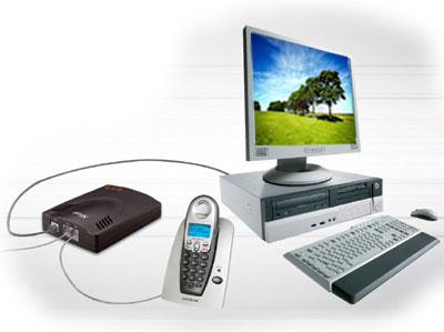 A Representational Image of Voice Over Internet Protocol or VOIP A Representational Image of Voice Over Internet Protocol or VOIP