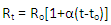 An Equation Representing Change of Resistance with Temperature An Equation Representing Change of Resistance with Temperature