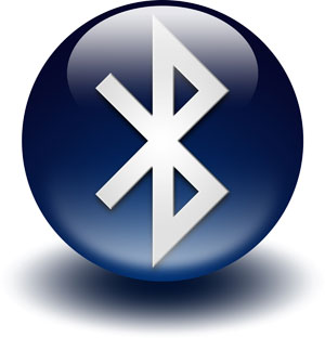 An image of Bluetooth logo