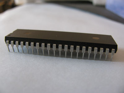 An Image Of Pic Microcontroller