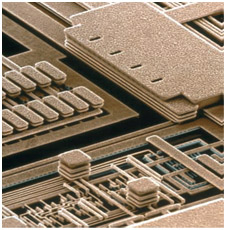 An Image Representing Use of Nanotechnology in Electronic and IT Applications