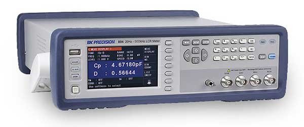 B&K Precision Introduces two new Models to Expand its Bench LCR Meter Family