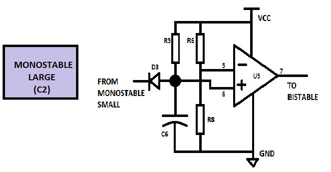 Block And Circuit Diagram Of Monostable Large Block And Circuit Diagram Of Monostable Large
