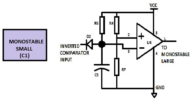 Block And Circuit Diagram Of Monostable Small Block And Circuit Diagram Of Monostable Small