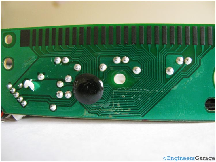 COB IC of Keypad to Process Signals