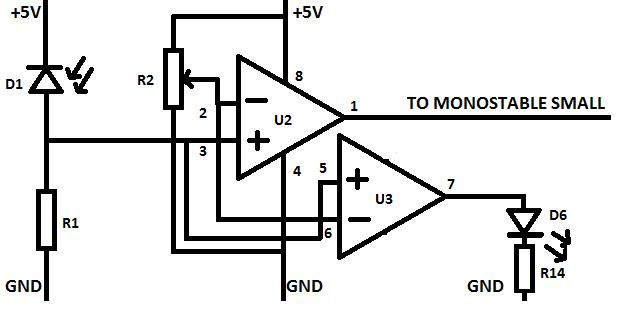 Circuit Diagram Of Connected IR Indicator With Comparator Circuit Diagram Of Connected IR Indicator With Comparator