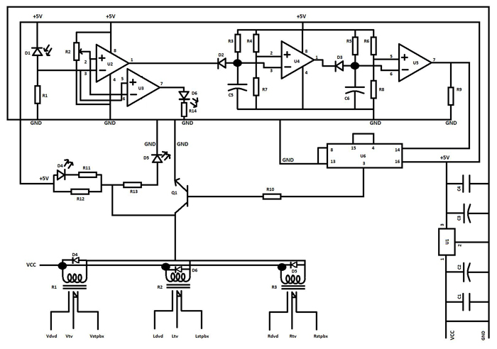 Circuit Diagram Of Connecting DC Regulator Circuit With All Other Circuits Circuit Diagram Of Connecting DC Regulator Circuit With All Other Circuits