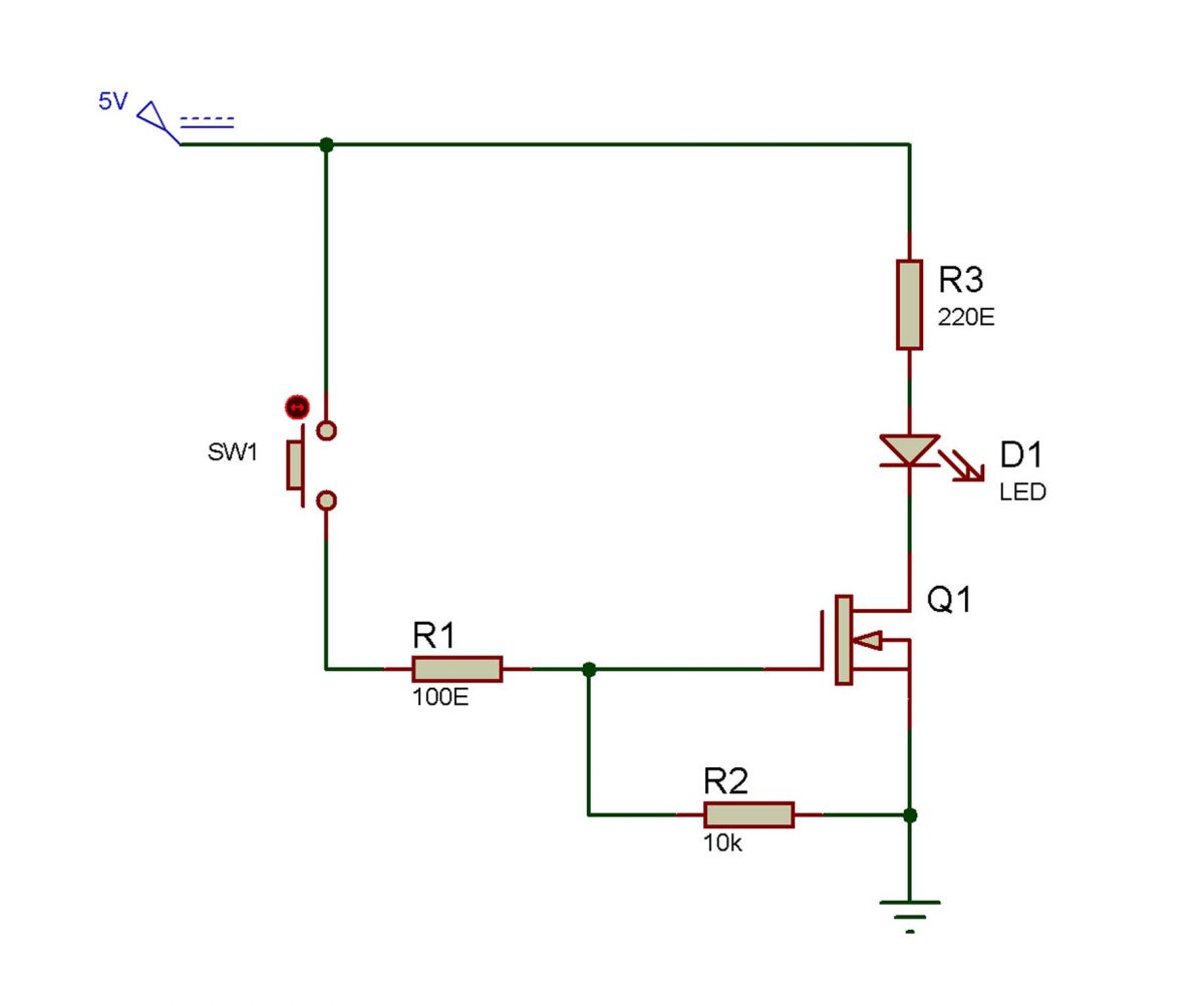 Circuit Diagram for MOSFET Testing Circuit Diagram for MOSFET Testing
