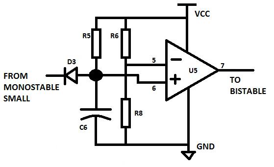 Circuit Diagram Of Mono-Stable Large Circuit Diagram Of Mono-Stable Large