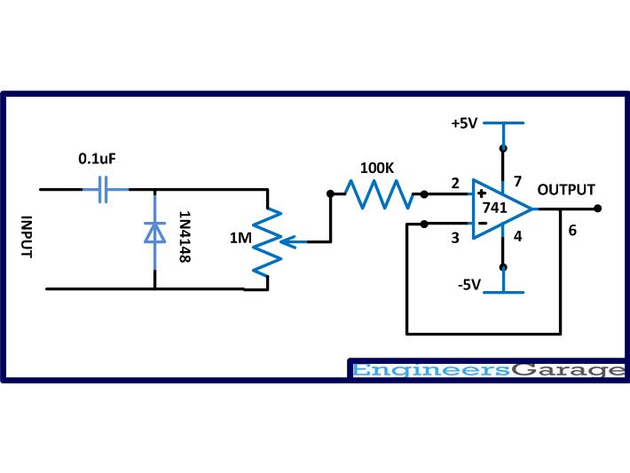 Circuit Diagram Of Positive Clamper