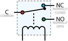 Circuit Diagram of SPDT Relay