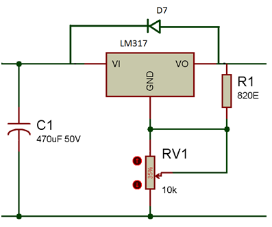 Circuit Diagram of Short Circuit Protection Circuit Diagram of Short Circuit Protection