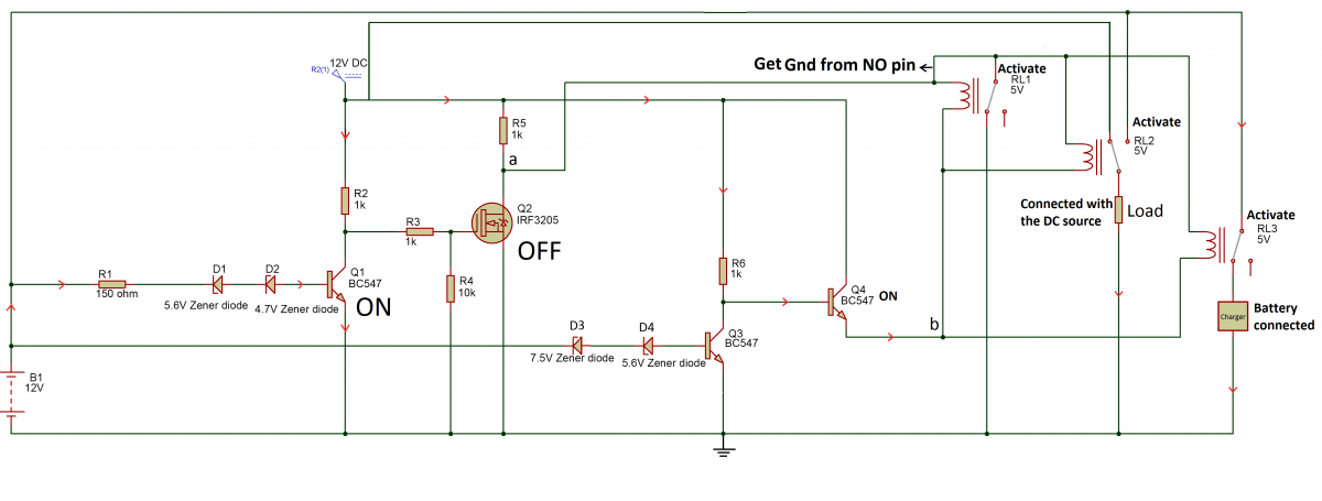 Automatic Power Supply Switching For Battery Operated Devices (Part 8/9)