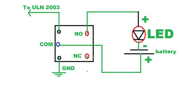 Circuit Diagram of TSOP1738 based IR Receiver