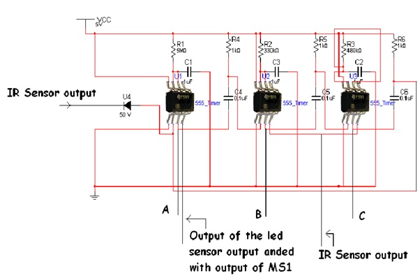 Circuit Diagram of Timer Section