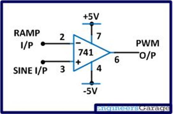 Circuit Diagram of Comparator