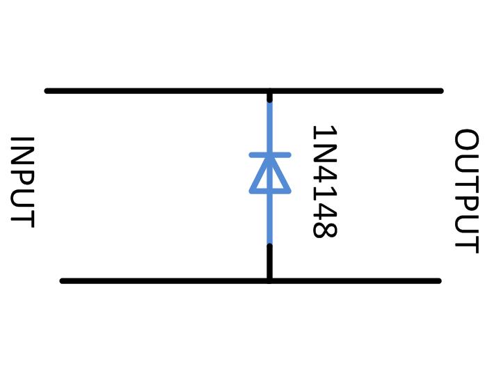 Circuit Diagram of Negative Clipper