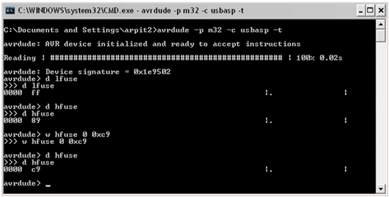 Command to Confirm JTAG Value