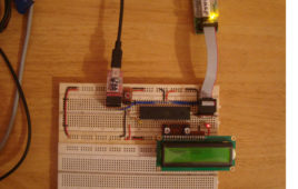 Configuring SPM of AVR for Flash to Flash Programming Circuit Setp up on breadboard